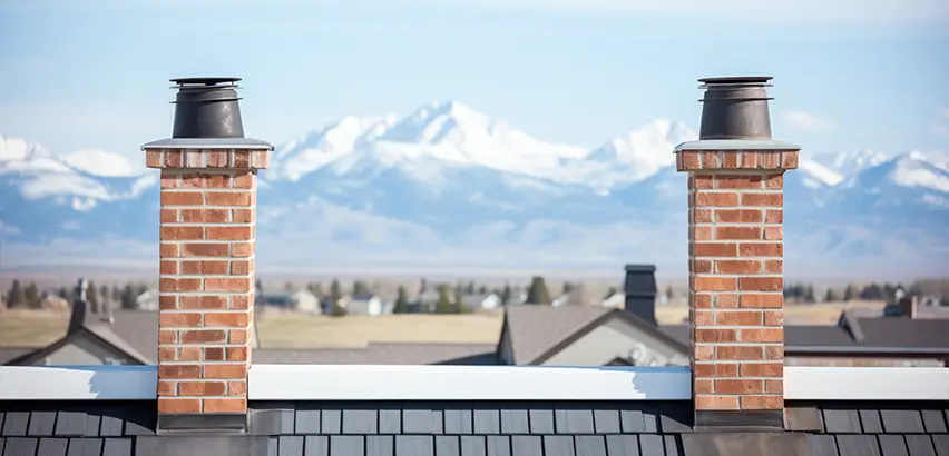 Chimney Storm Collar Installation in Bloomington