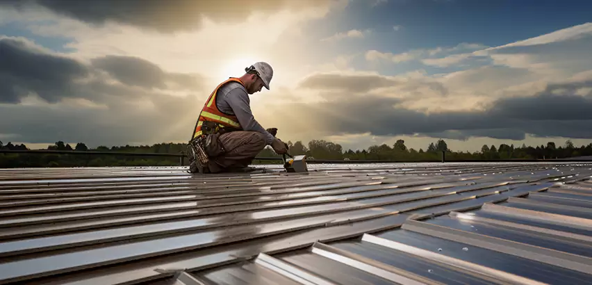 Commercial Roof Restoration in Bloomington