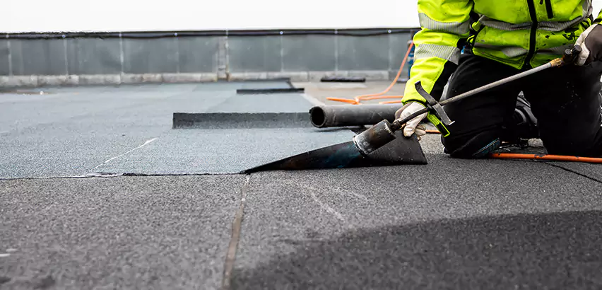 Residential Flat Roof Repair in Bloomington