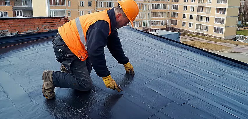 Residential TPO Roof Repair in Bloomington
