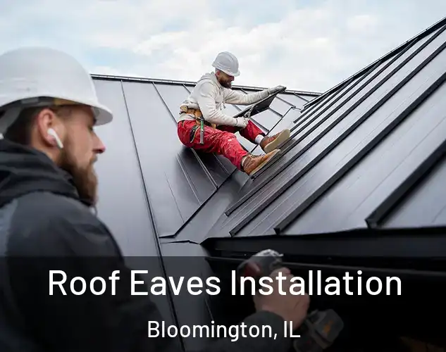  Roof Eaves Installation Bloomington, IL