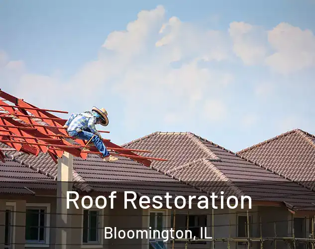  Roof Restoration Bloomington, IL
