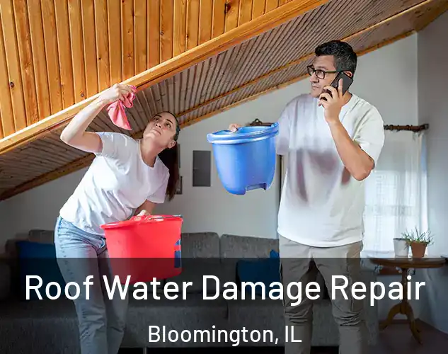  Roof Water Damage Repair Bloomington, IL