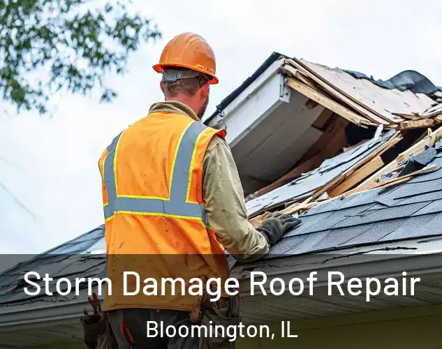 Storm Damage Roof Repair Bloomington, IL